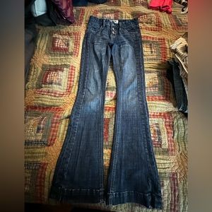 Girls denim trousers